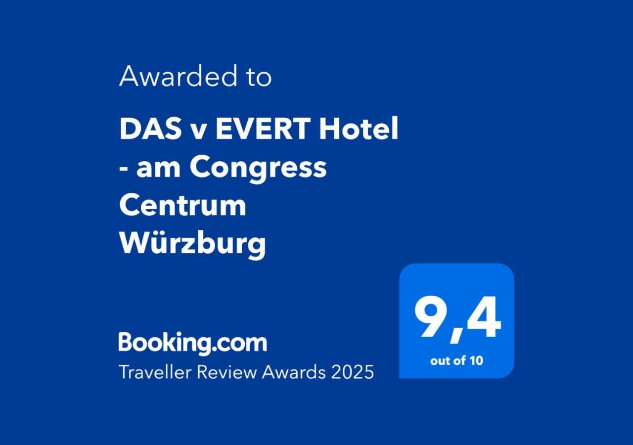 Das V Evert Hotel - Am Congress Centrum Wuerzburg Buitenkant foto